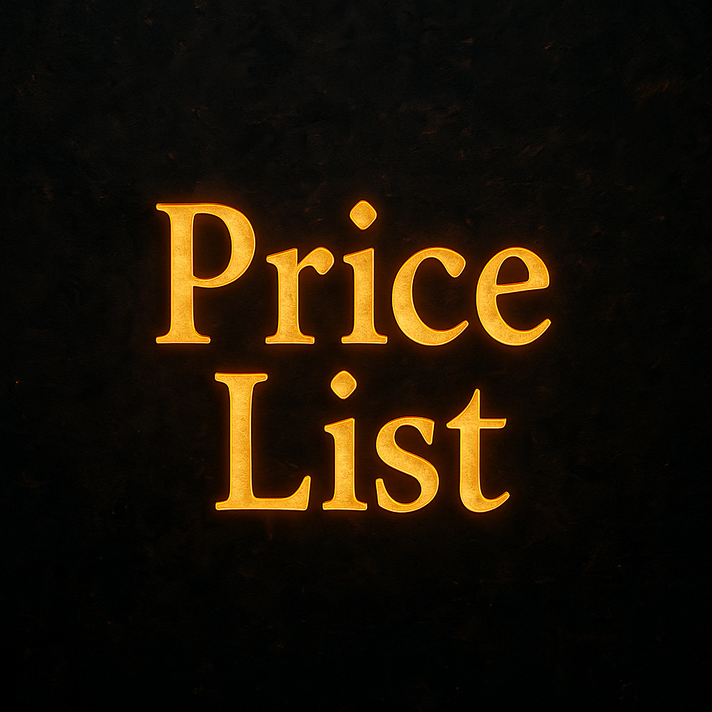 Price List Button